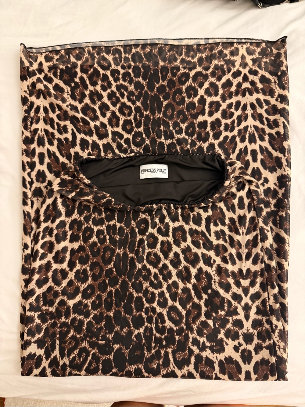 Maxi Skirt Leopard Print Princess Polly